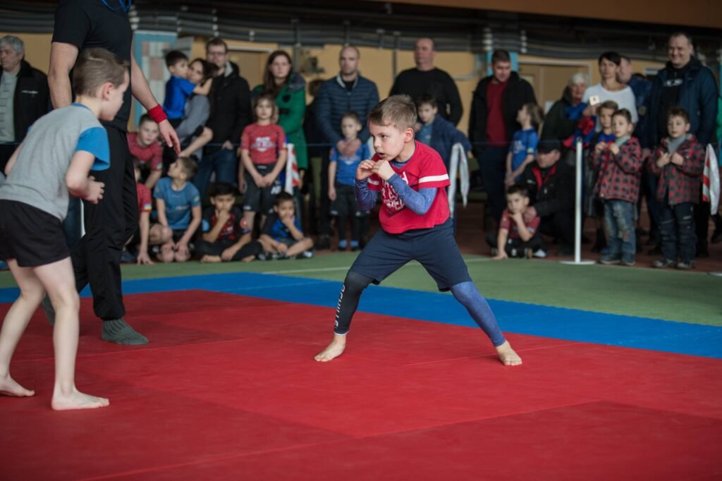 Kids MMA training in Arlington Heights